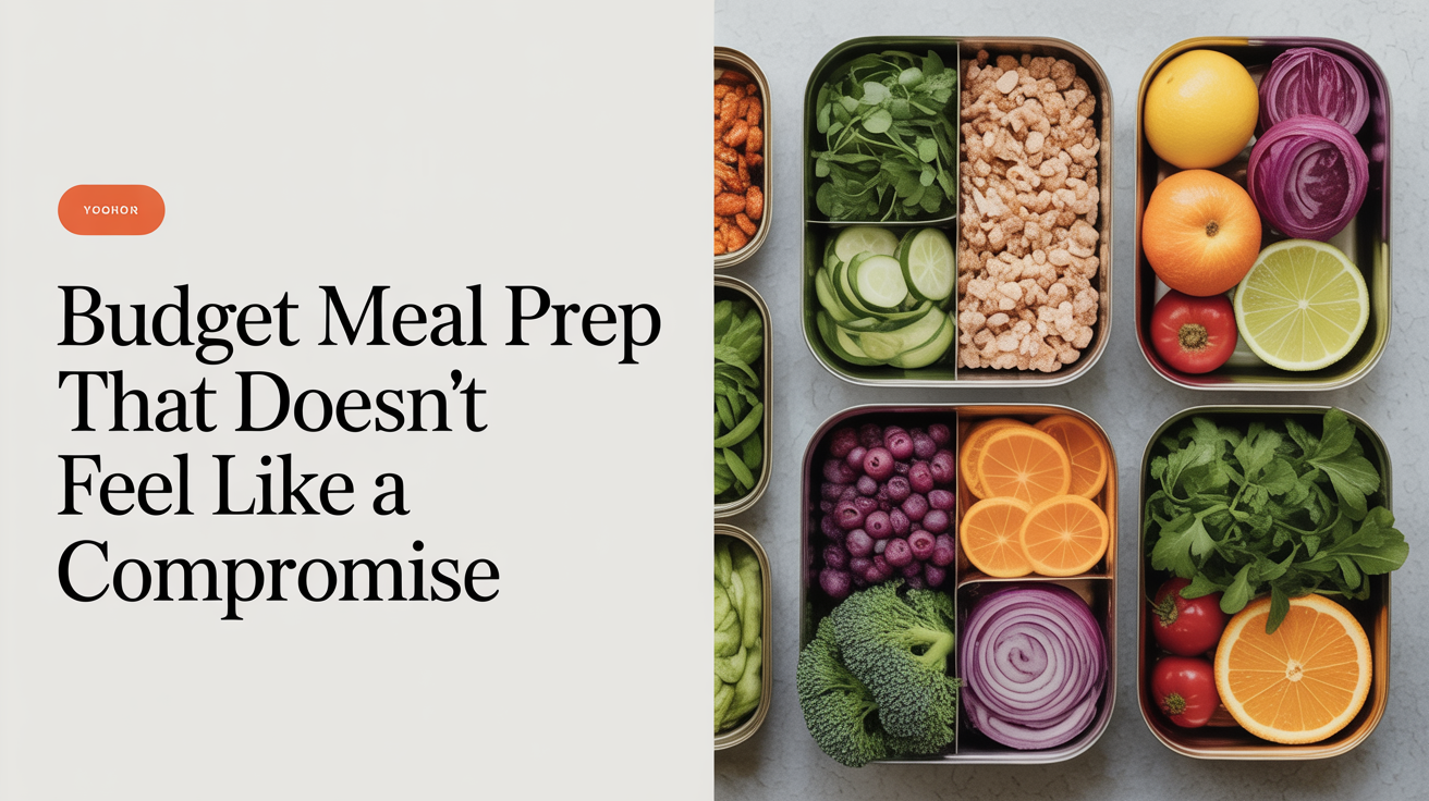 Budget Meal Prep That Doesn't Feel Like a Compromise
