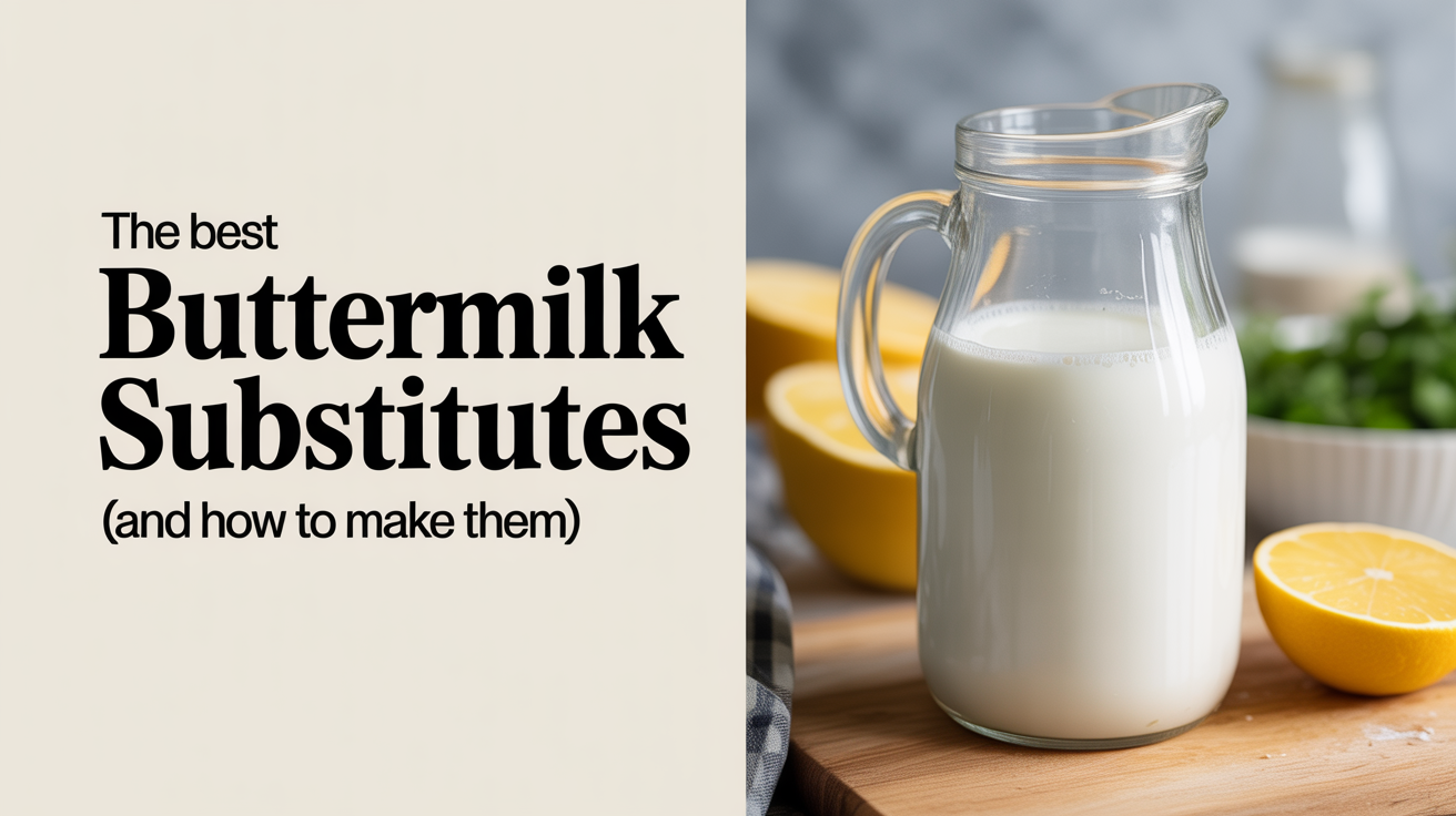 The Best Buttermilk Substitutes (and How to Make Them)