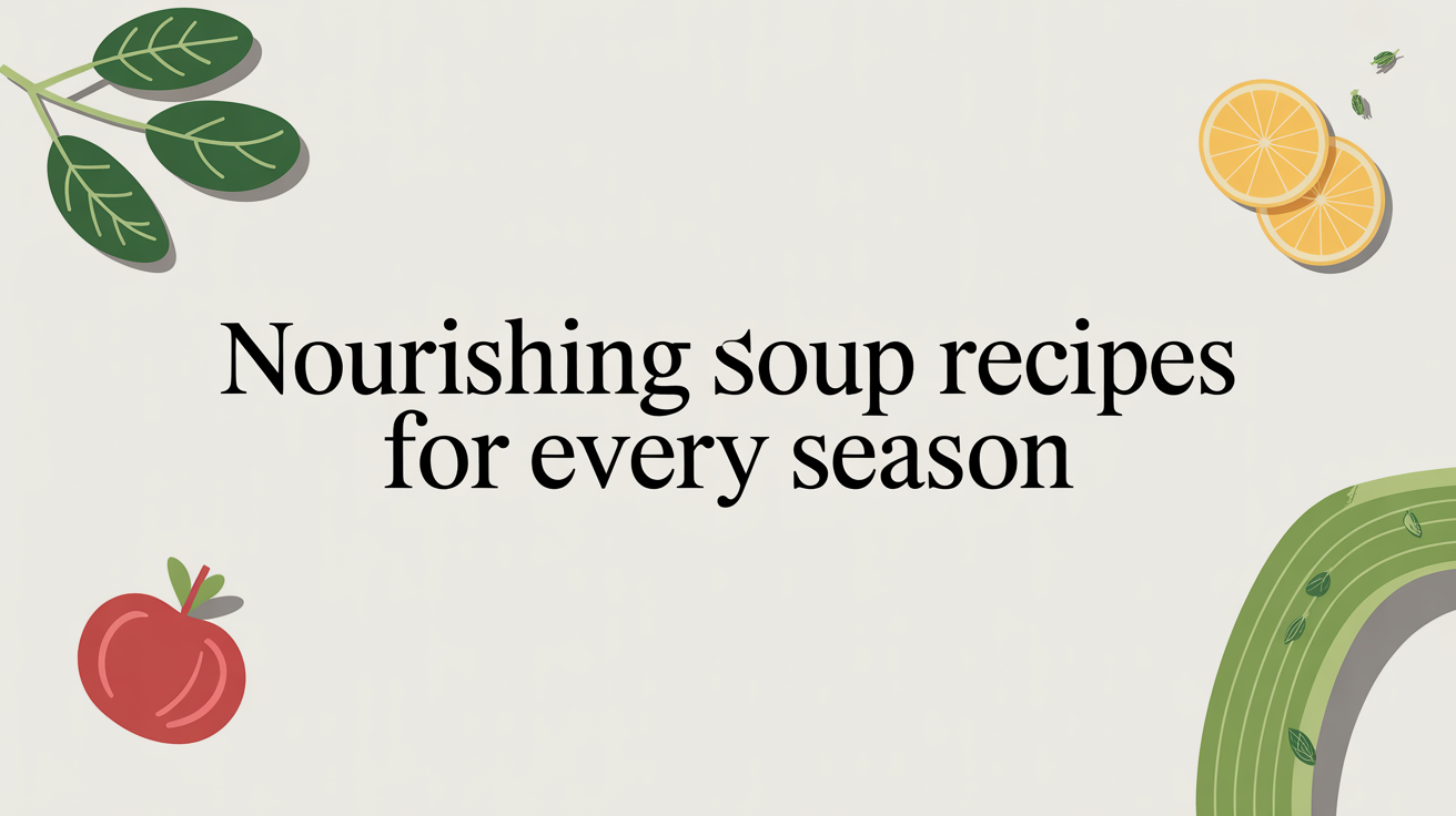 Nourishing Soup Recipes for Every Season