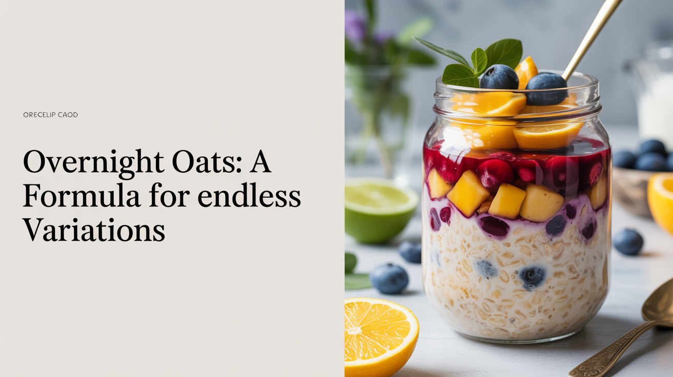 Overnight Oats: A Formula for Endless Variations