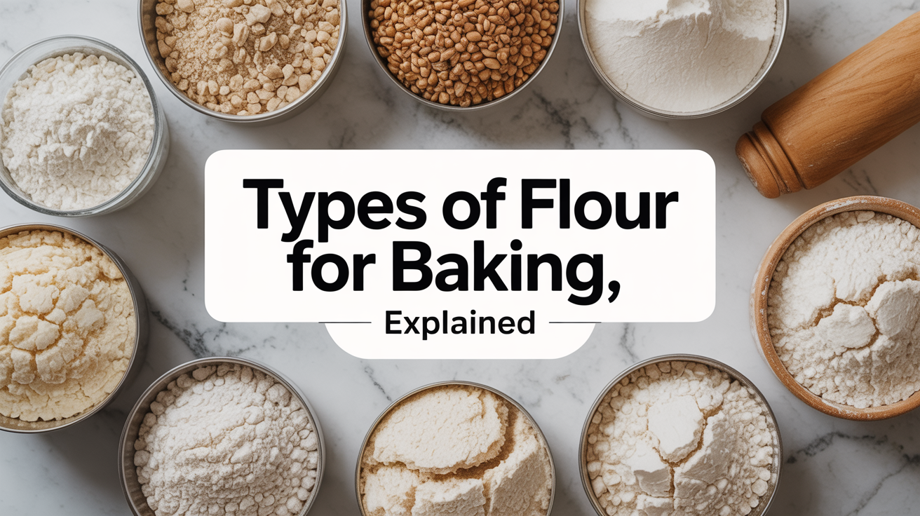 Types of Flour for Baking, Explained