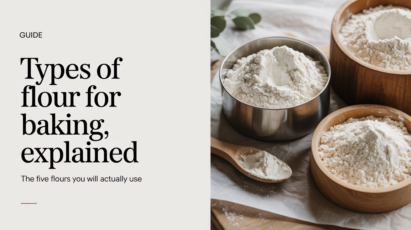 The Five Flours You Will Actually Use