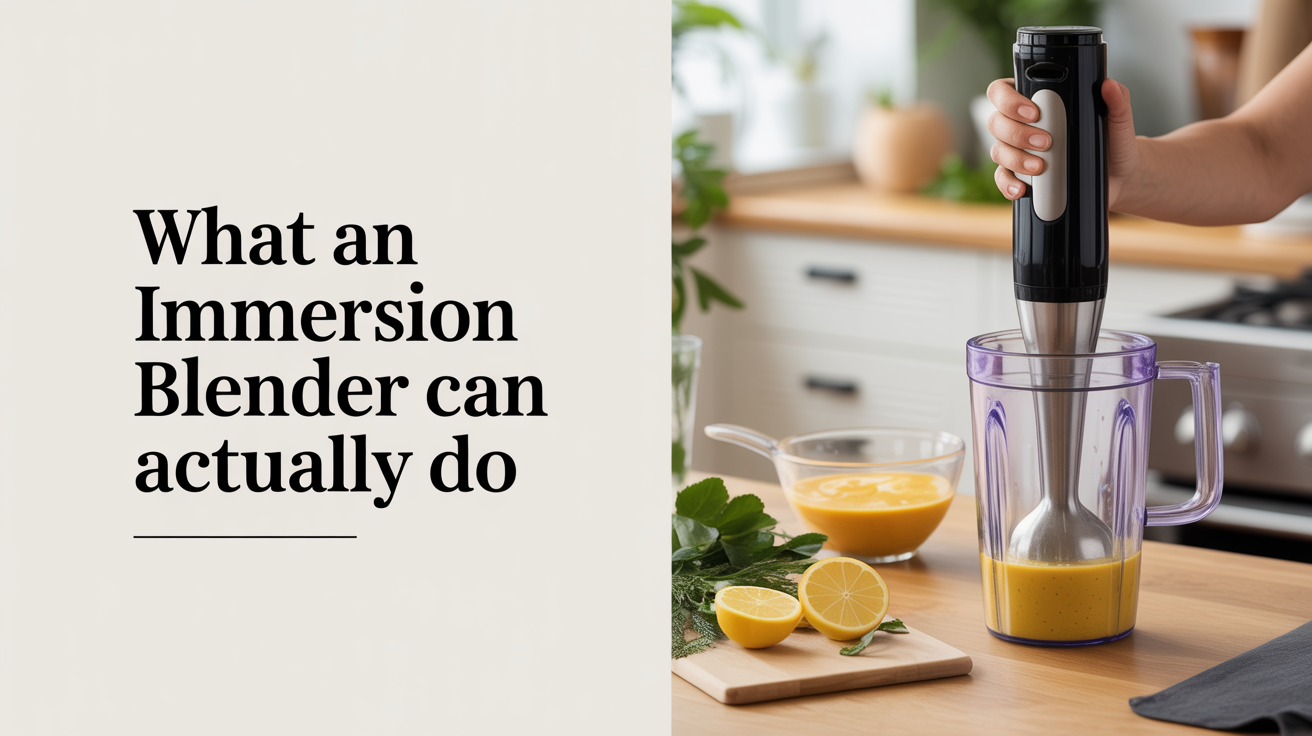 What an Immersion Blender Can Actually Do